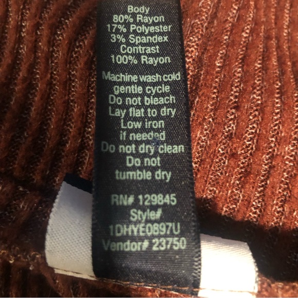 Daytrip Pieced Floral Top Brown Womens Tops Medium - Picture 5 of 5